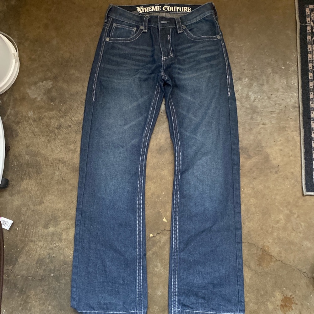 Men's Xtreme Couture Blue Jeans